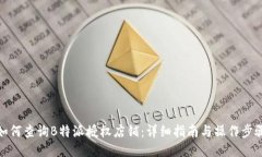 如何查询B特派授权店铺：