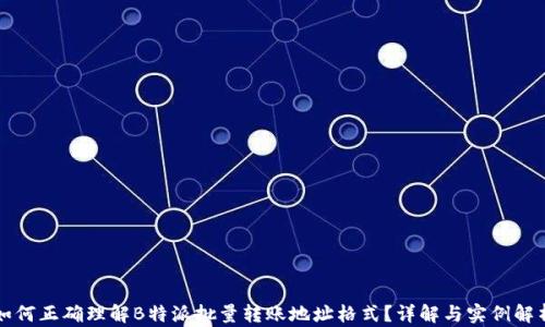 如何正确理解B特派批量转账地址格式?详解与实例解析