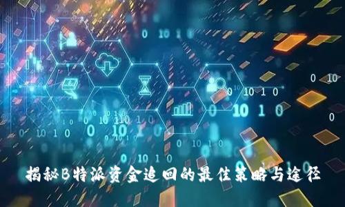 揭秘B特派资金追回的最佳策略与途径