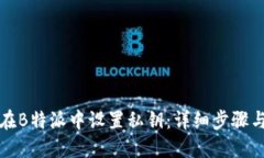 如何在B特派中设置私钥：