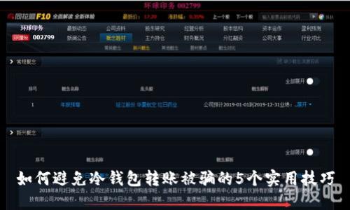 如何避免冷钱包转账被骗的5个实用技巧