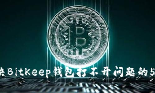 2023年解决BitKeep钱包打不开问题的5个有效方法