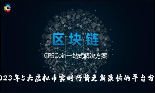 2023年5大虚拟币实时行情更新最快的平台分析