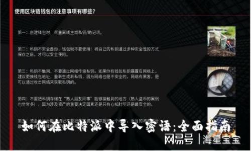如何在比特派中导入密语：全面指南
