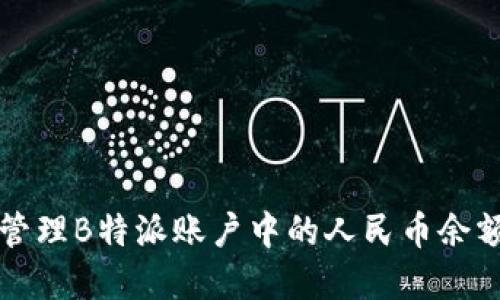 如何查看和管理B特派账户中的人民币余额及汇款功能